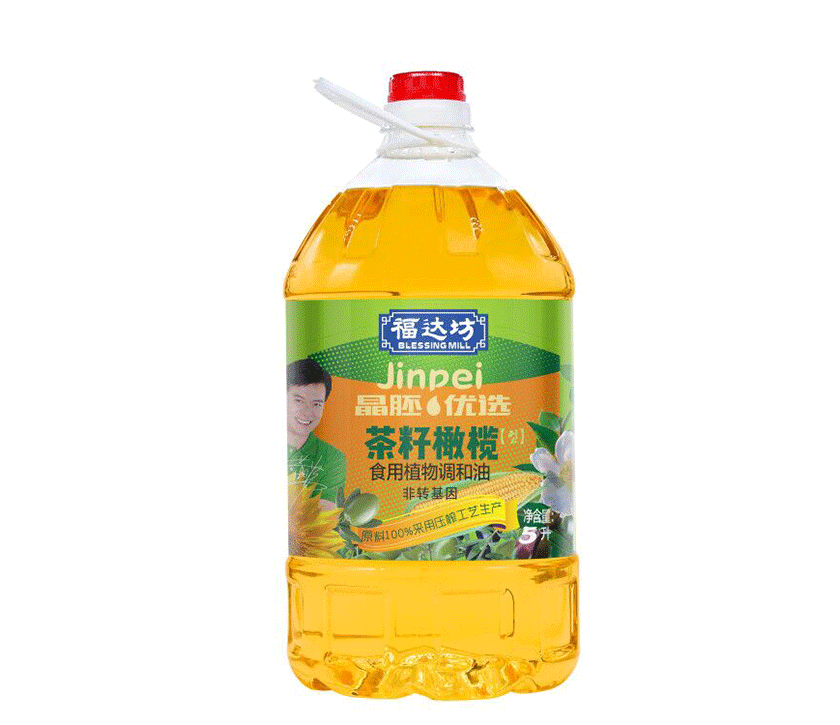 晶胚优选茶籽橄榄食用植物调和deep色客
5L